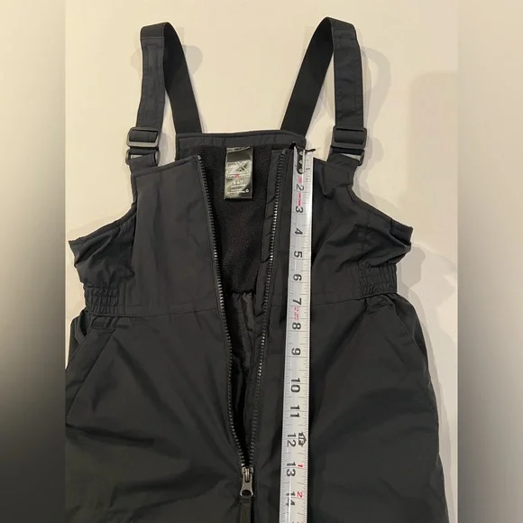 ZeroXposur Kids Small 6 7 Black Winter Snow Suit Bib Overalls Ski Suit - Picture 9 of 12